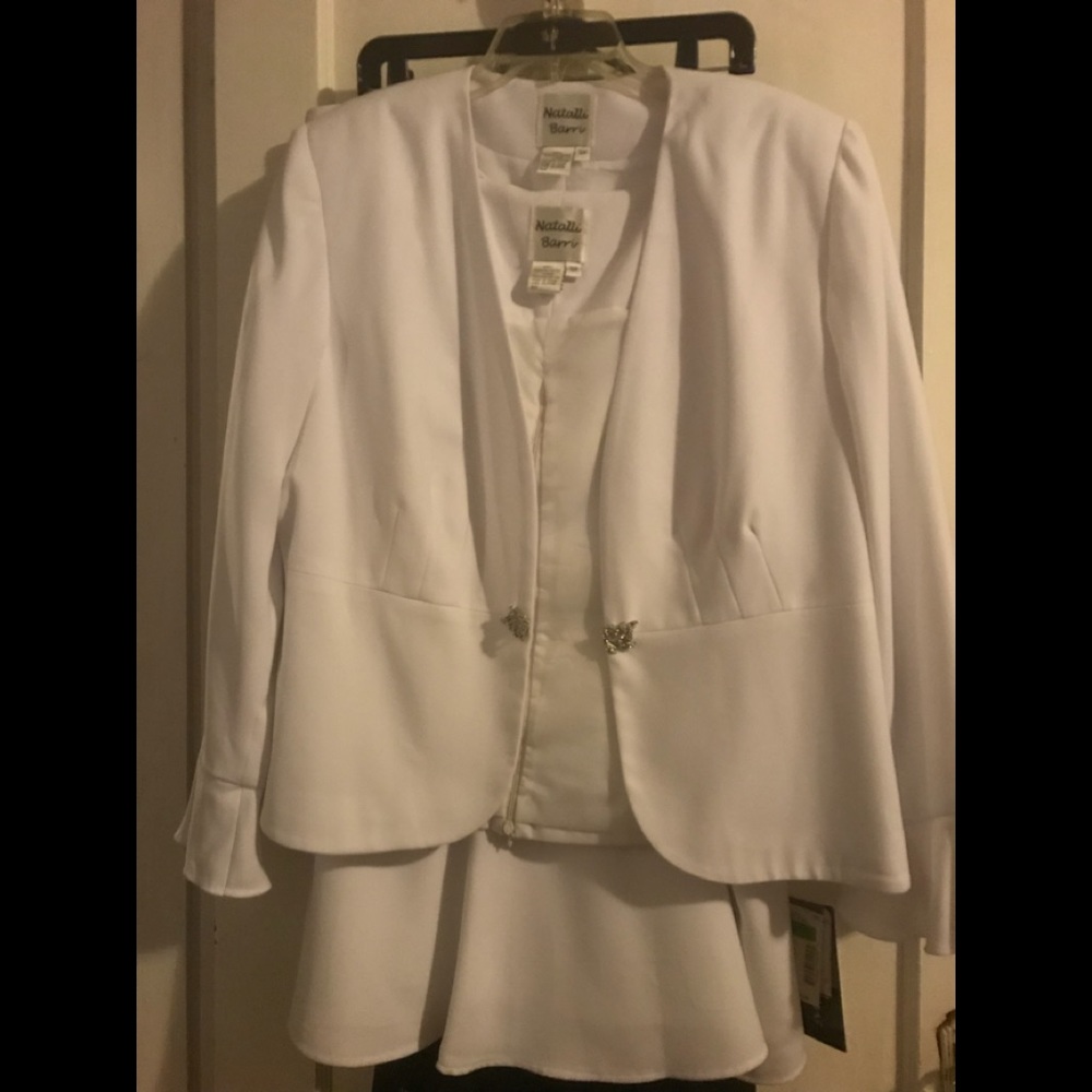 3-piece White Suit